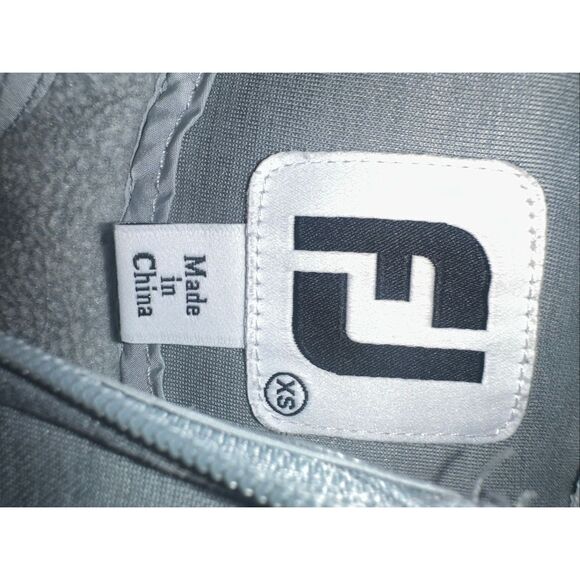 Footjoy Hybrid Jacket women’s  XS Gray white Full Zip Puffer Golf Outdoor Quilte - Picture 9 of 9